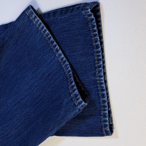 Levi's 501 Straight Leg Button Fly Blue Jeans Men's Size W41 L30 - Picture 13 of 16